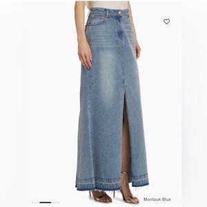 LoveShackFancy Risia Denim Skirt (29)